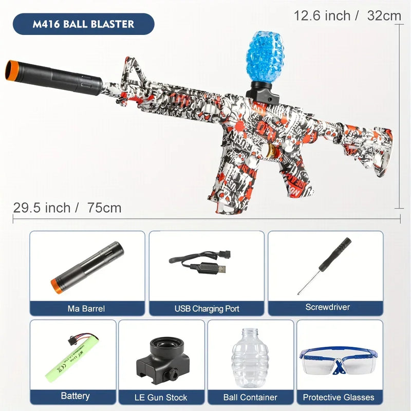 Arma de Gel M416 e Pistola de Gel