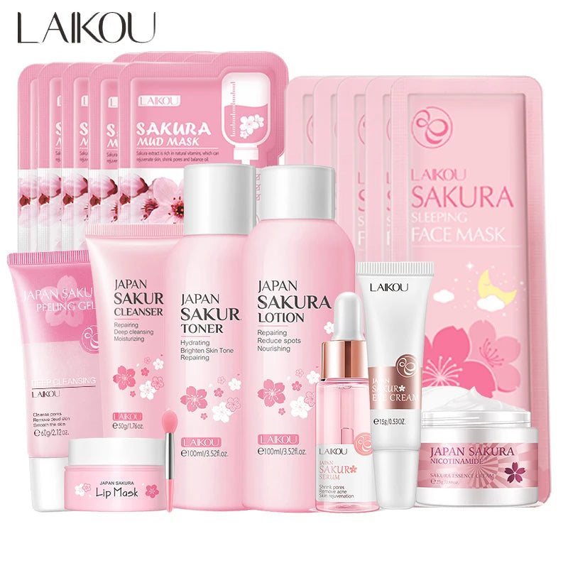 Kits de Cuidados Faciais Sakura